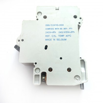 GEC Vynckier E10 M6 10A 10 Amp MCB Circuit Breaker Type 2
